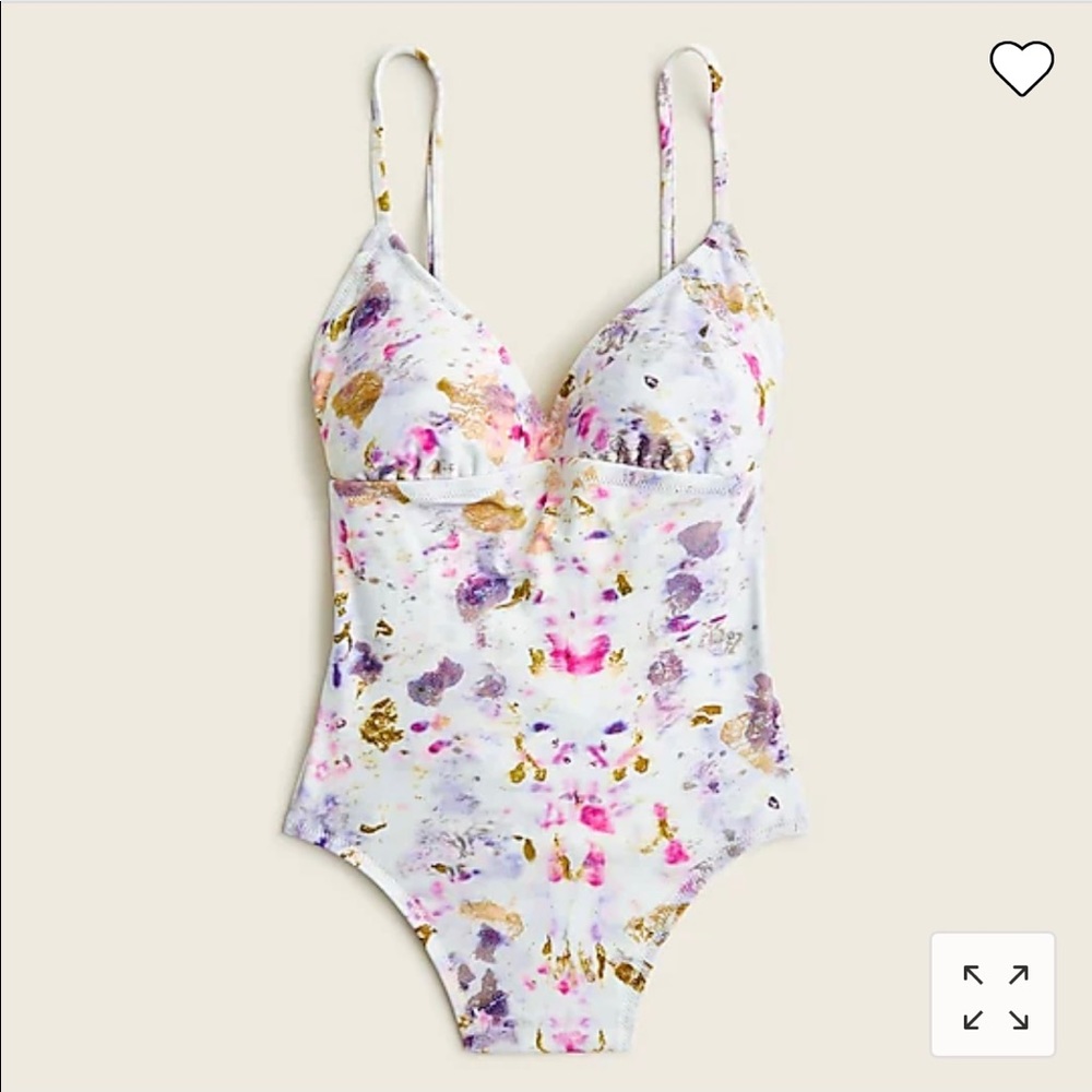 NWT!! J. Crew Flora Obscura X Swimsuit Size 6